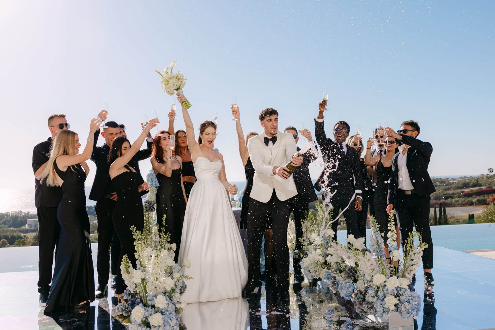 Cap St Georges Bridal Photoshoot 18 Models Featured at a Stunning Luxury Event