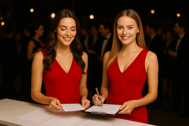 Cocktail Event Promo Models for hire in Limassol