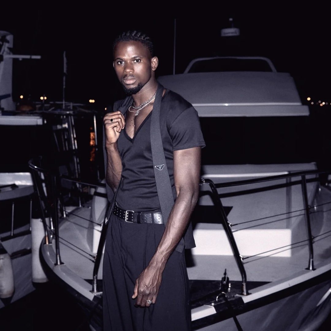 Mamadou professional male model for hire in Cyprus