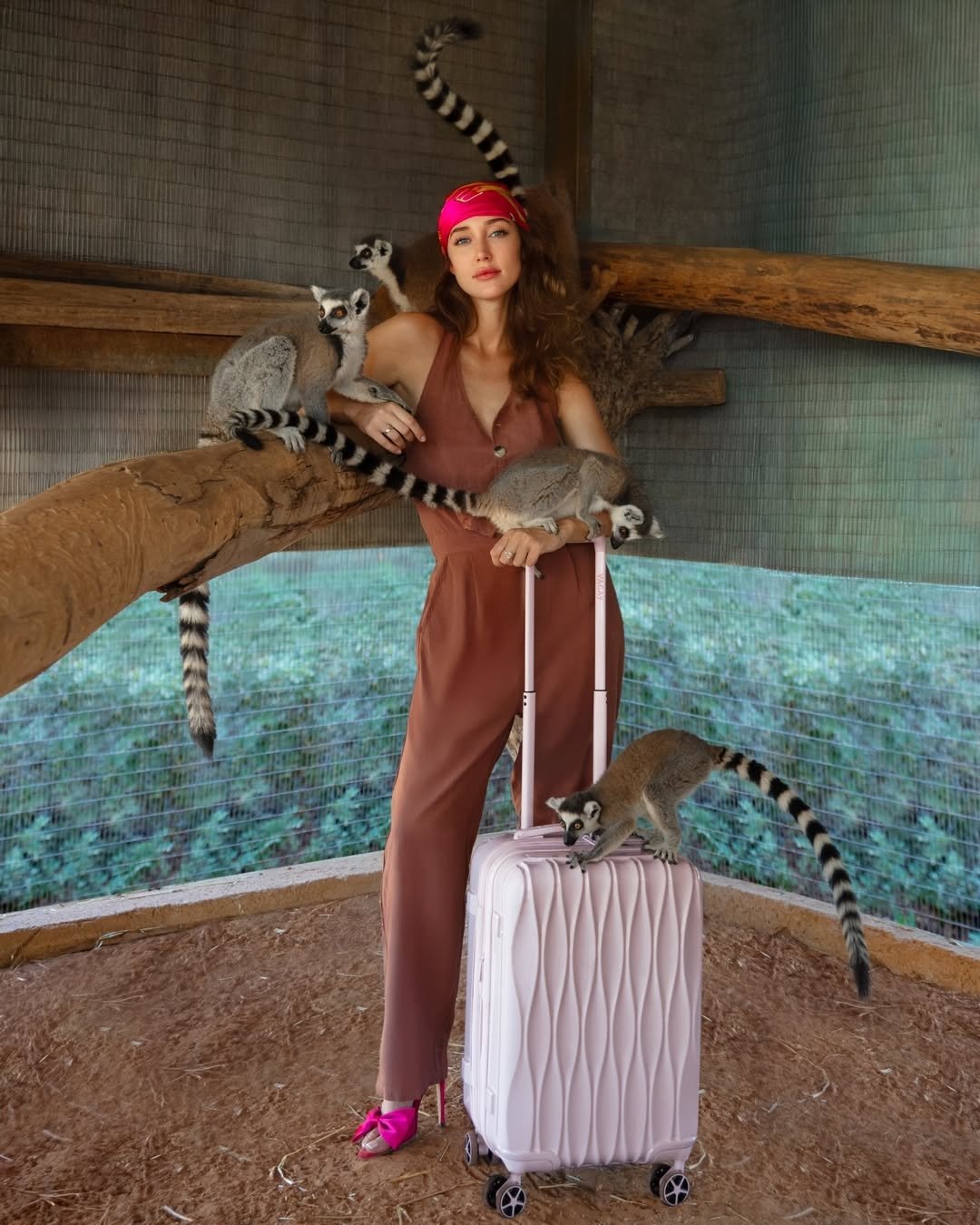 Models in Cyprus participating in the iFLY Luggage international campaign organised by Models Cyprus