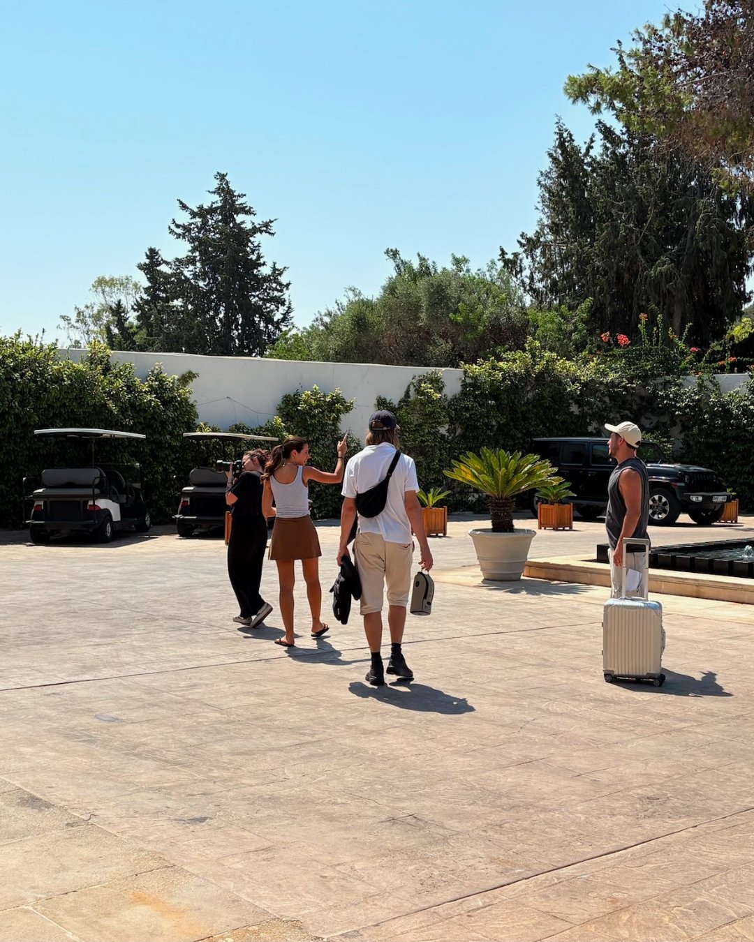 SEBO international fashion production at Anassa in Cyprus with Models Cyprus.