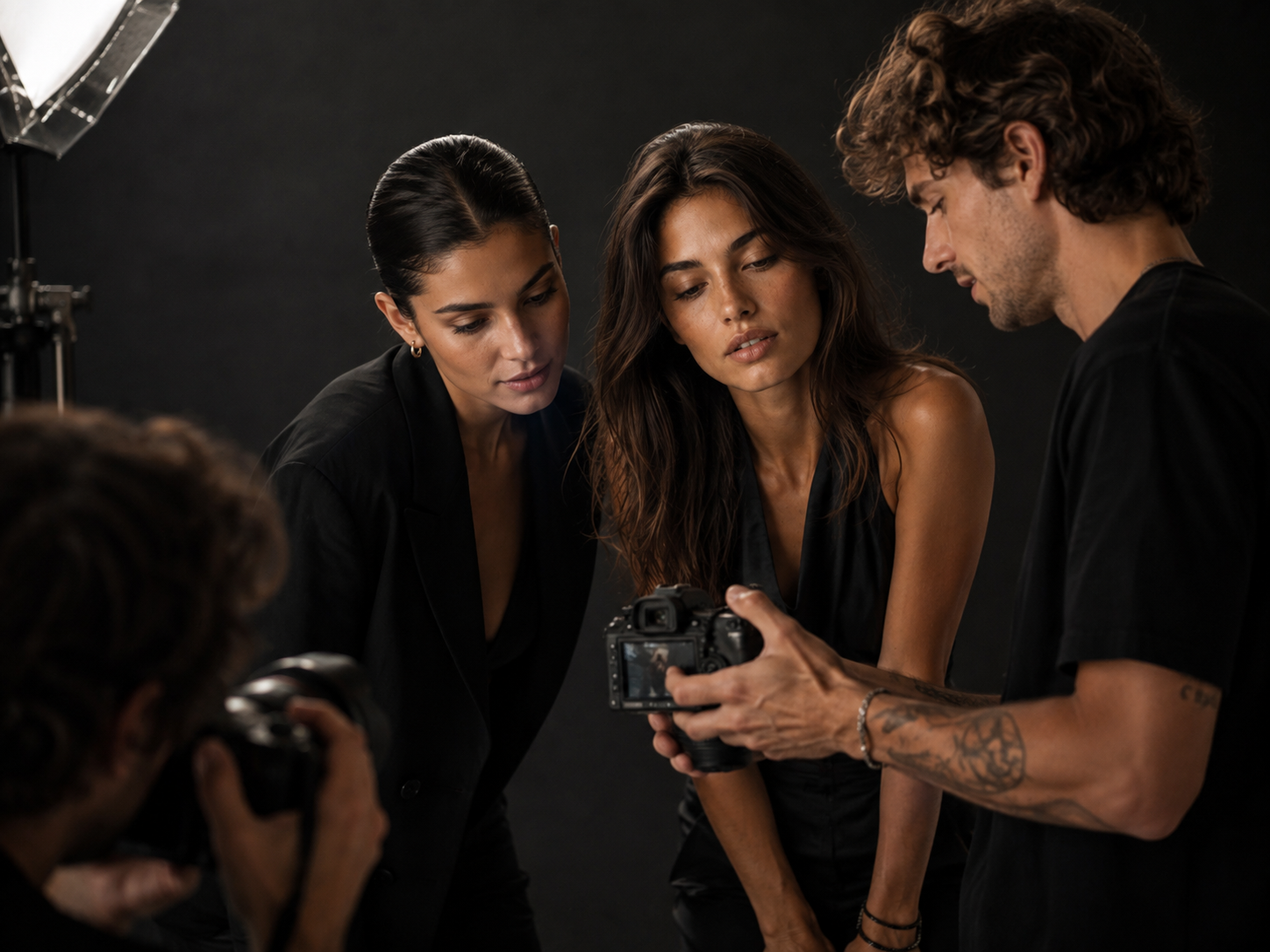 Studio collaboration and creative networking example for the Models Cyprus and LCA Studios Content Day